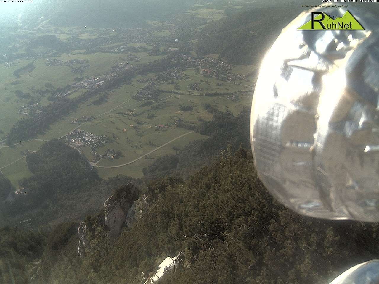 Archiv Foto Webcam Blick auf Ruhpolding