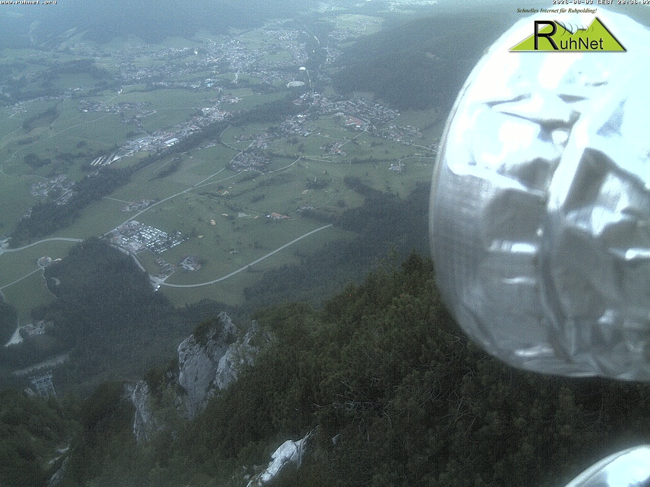 Archiv Foto Webcam Blick auf Ruhpolding