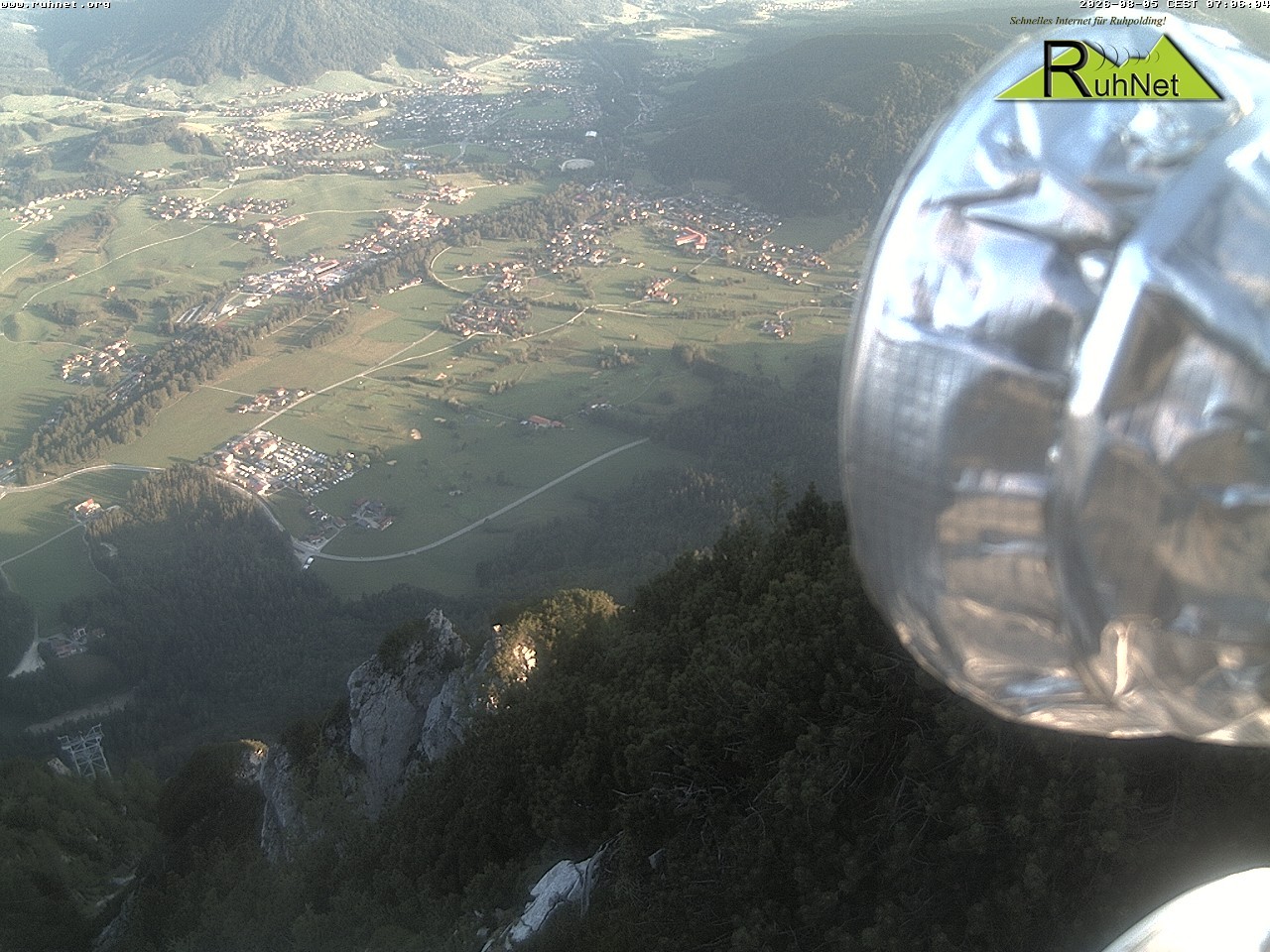 Archiv Foto Webcam Blick auf Ruhpolding