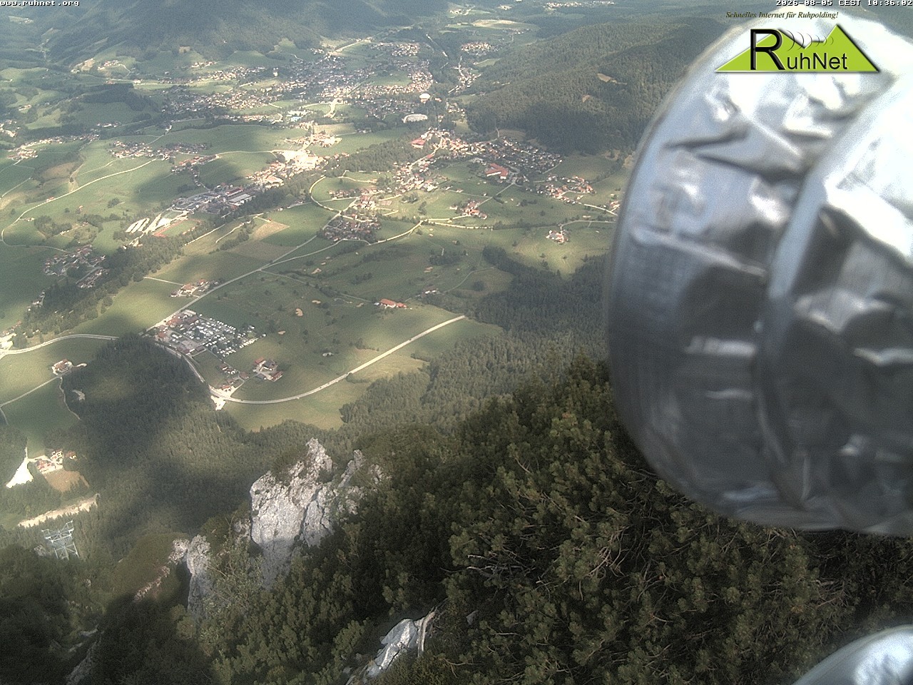 Archiv Foto Webcam Blick auf Ruhpolding