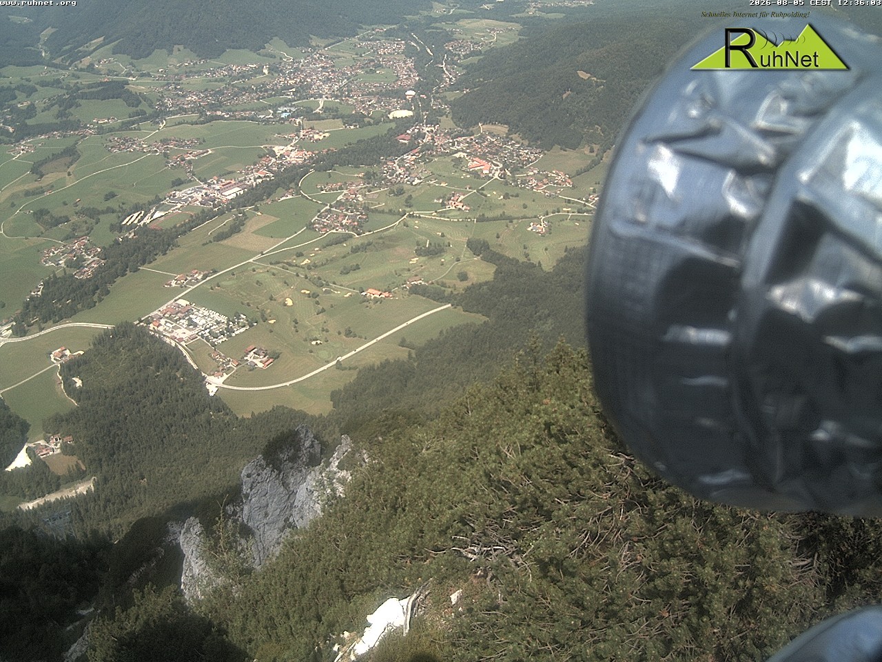 Archiv Foto Webcam Blick auf Ruhpolding