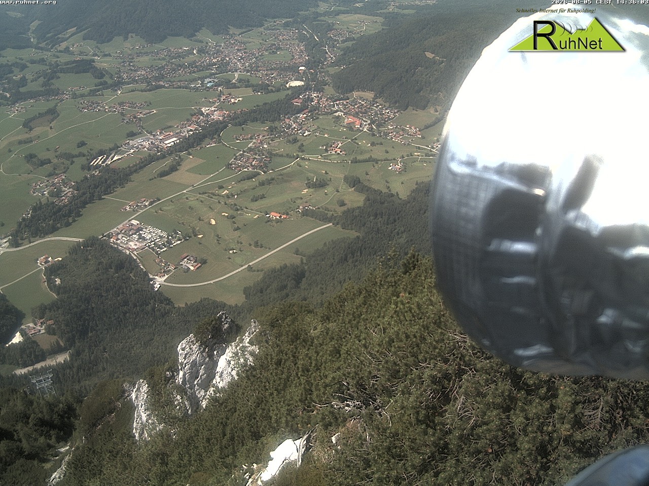 Archiv Foto Webcam Blick auf Ruhpolding