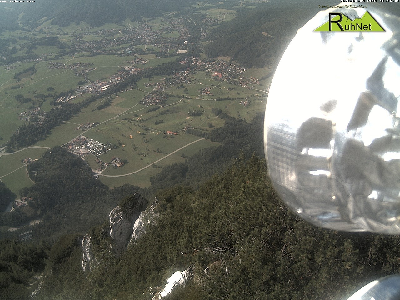 Archiv Foto Webcam Blick auf Ruhpolding