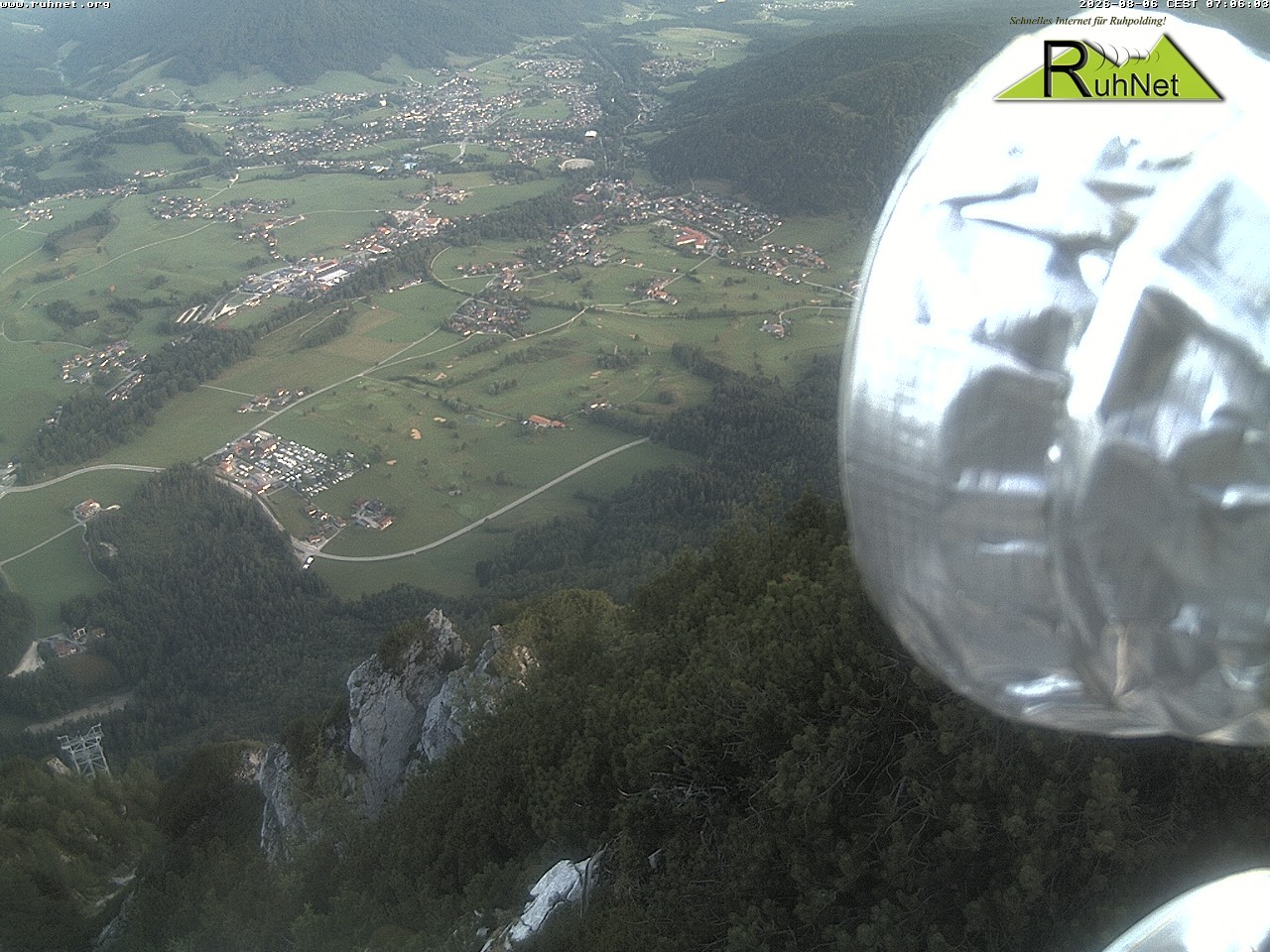 Archiv Foto Webcam Blick auf Ruhpolding