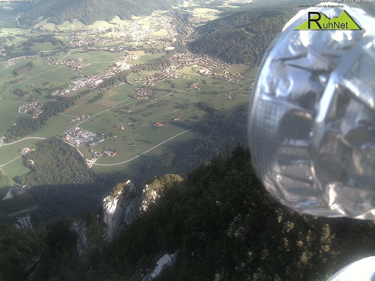 Archiv Foto Webcam Blick auf Ruhpolding