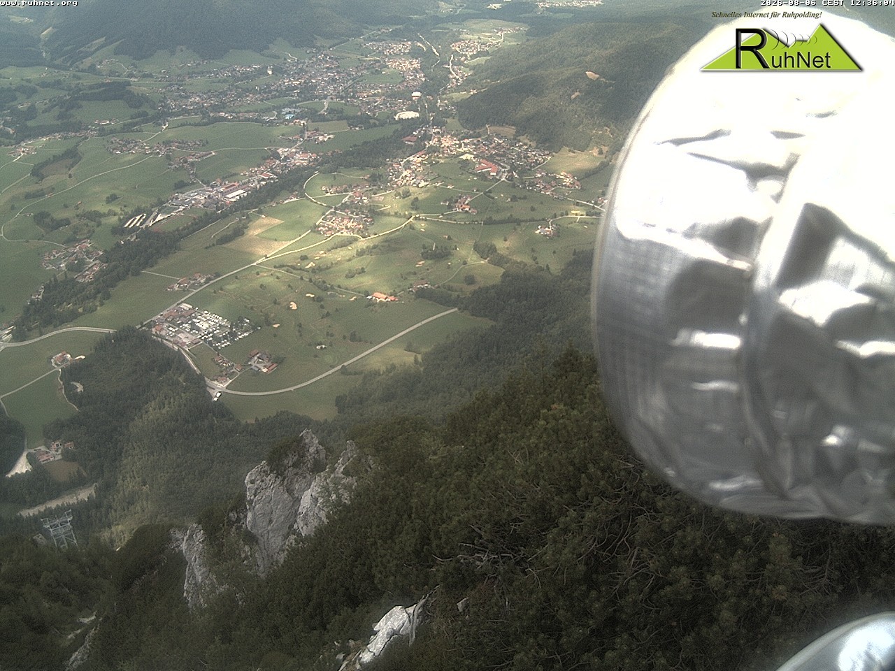 Archiv Foto Webcam Blick auf Ruhpolding