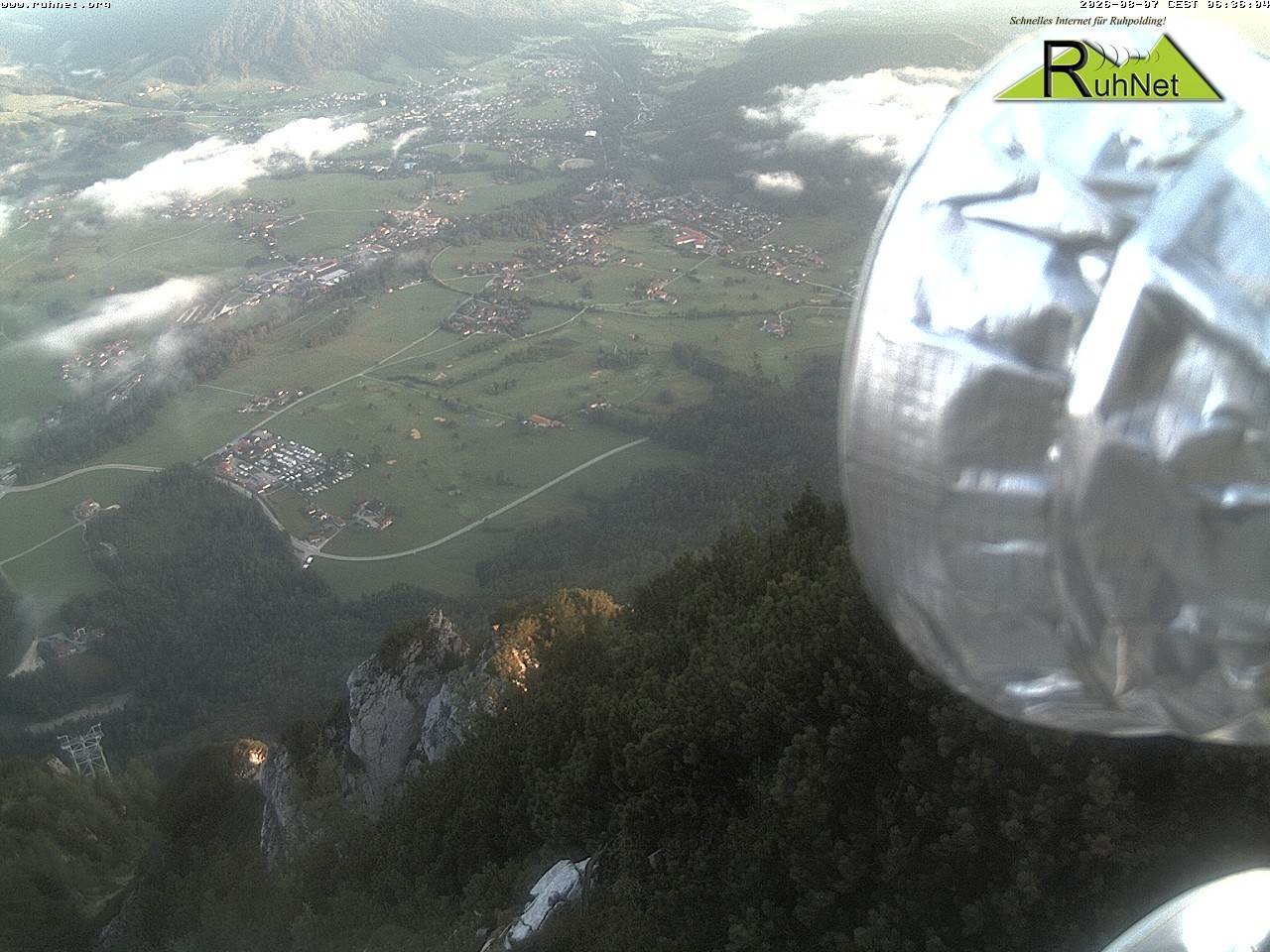 Archiv Foto Webcam Blick auf Ruhpolding