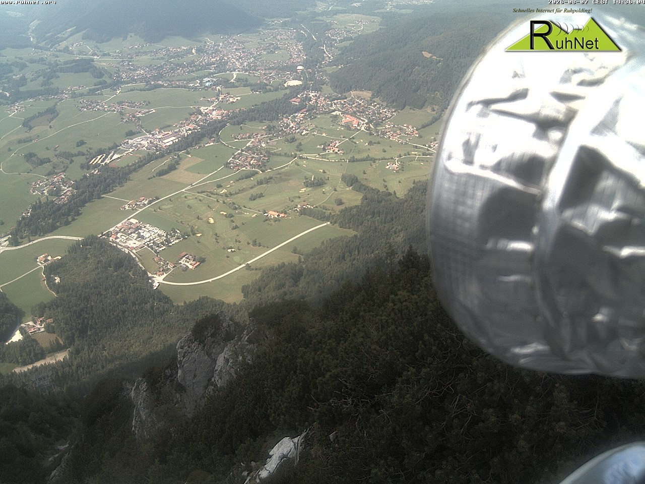 Archiv Foto Webcam Blick auf Ruhpolding