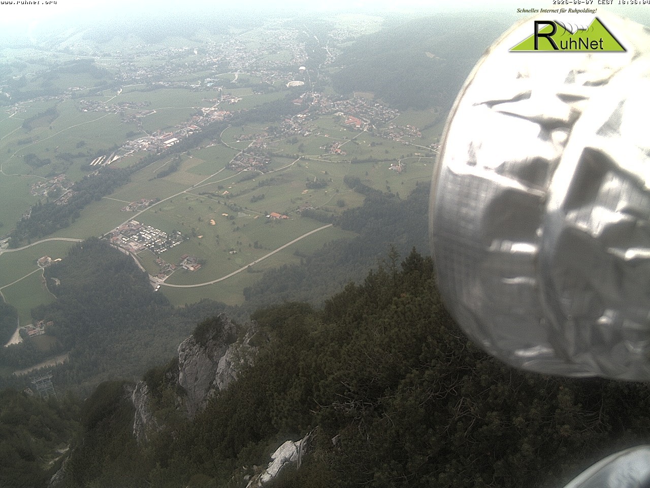 Archiv Foto Webcam Blick auf Ruhpolding
