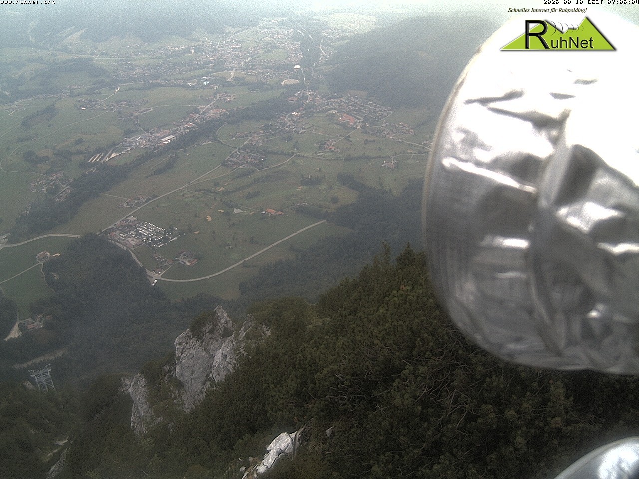 Archiv Foto Webcam Blick auf Ruhpolding