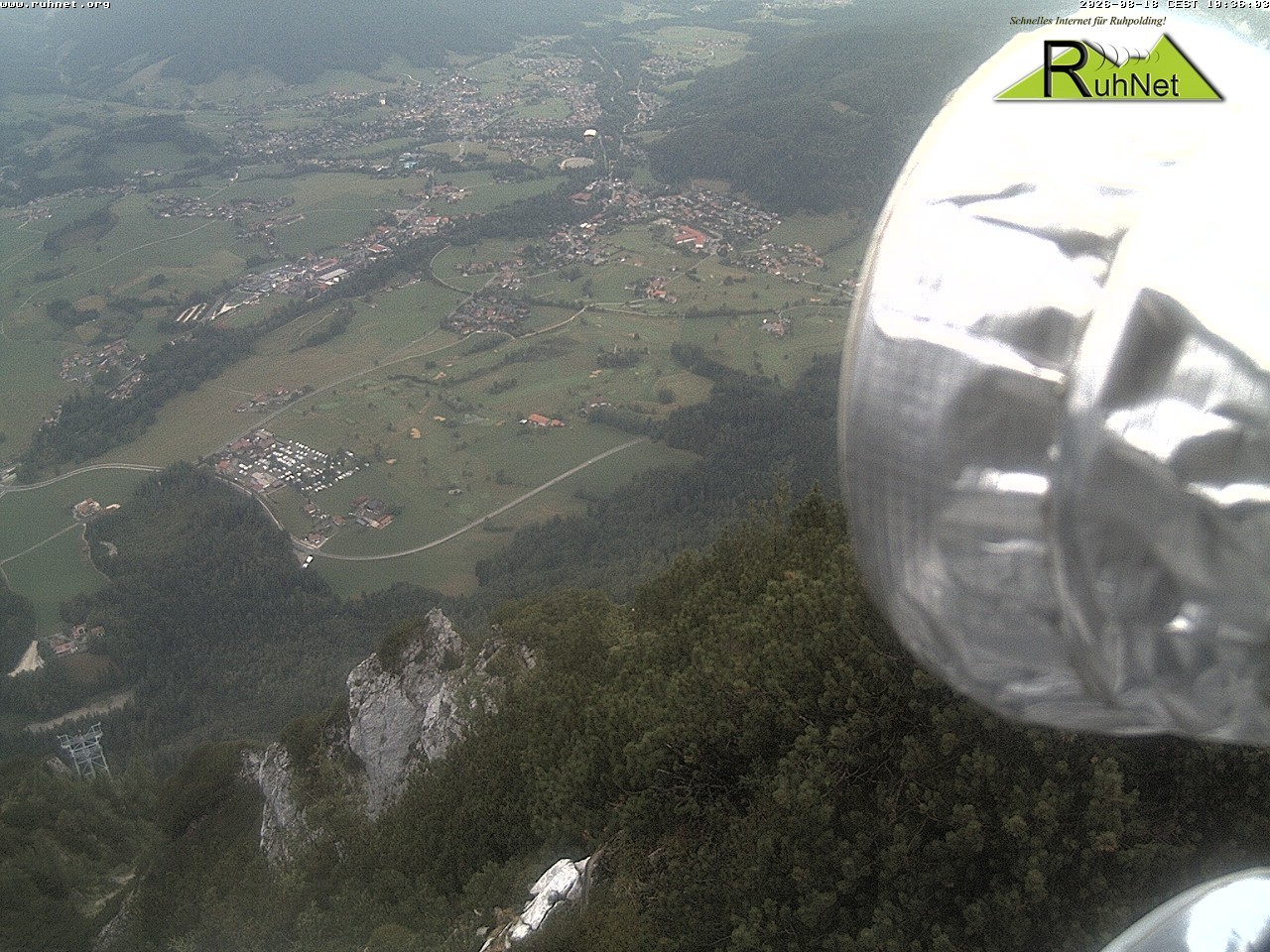 Archiv Foto Webcam Blick auf Ruhpolding