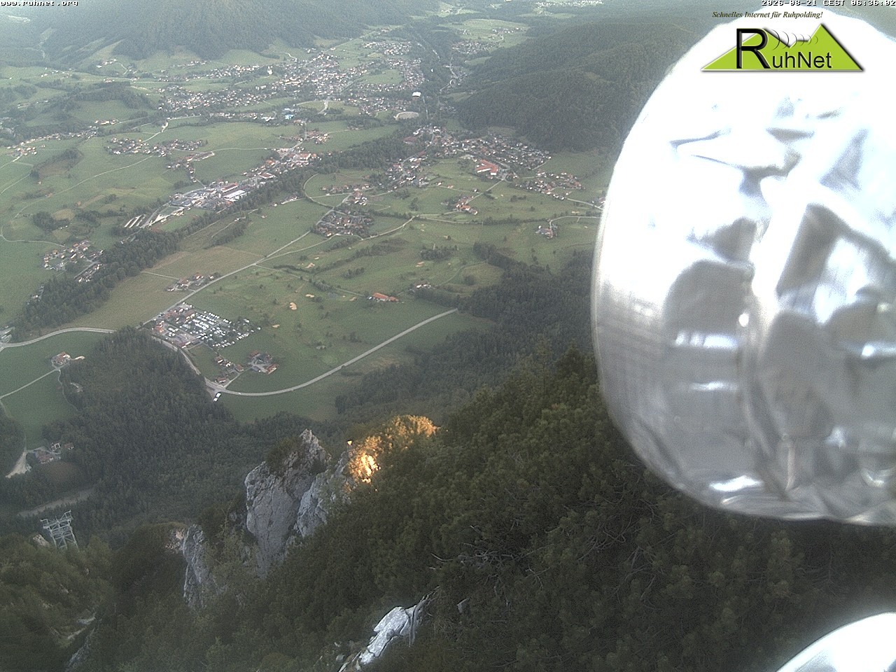 Archiv Foto Webcam Blick auf Ruhpolding