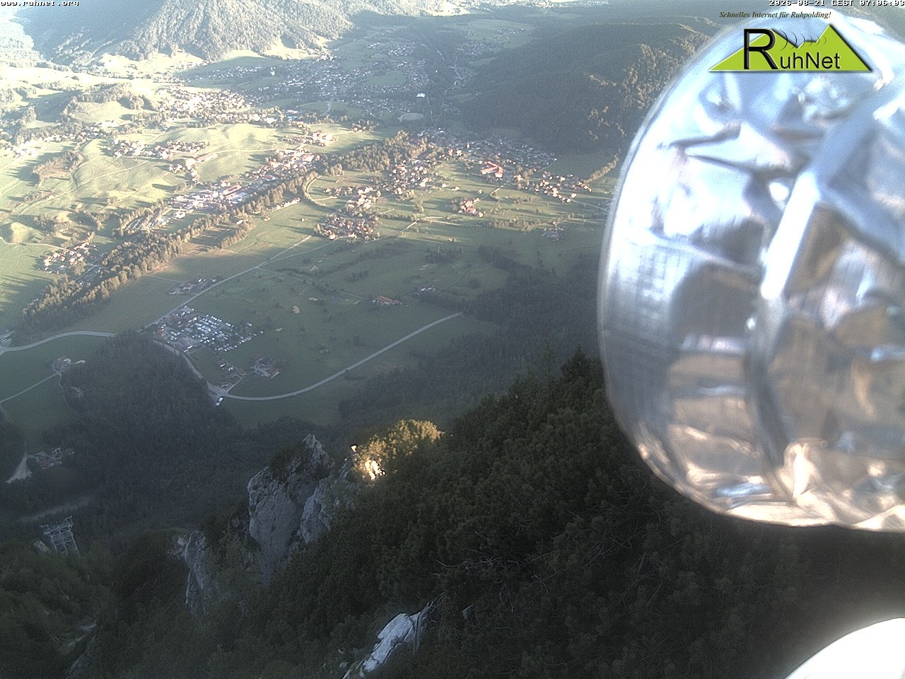 Archiv Foto Webcam Blick auf Ruhpolding