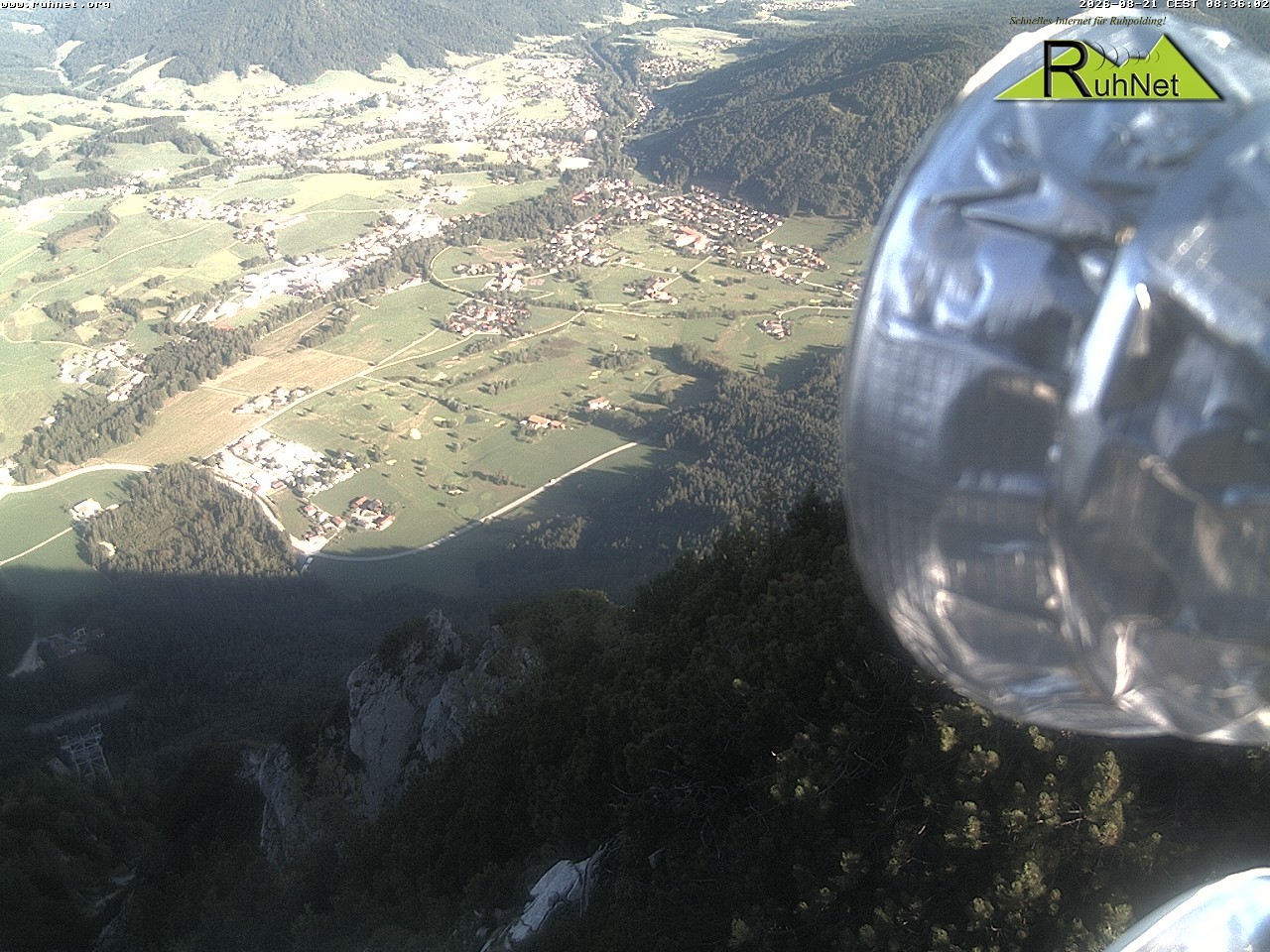 Archiv Foto Webcam Blick auf Ruhpolding