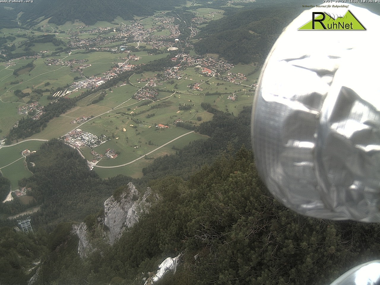 Archiv Foto Webcam Blick auf Ruhpolding