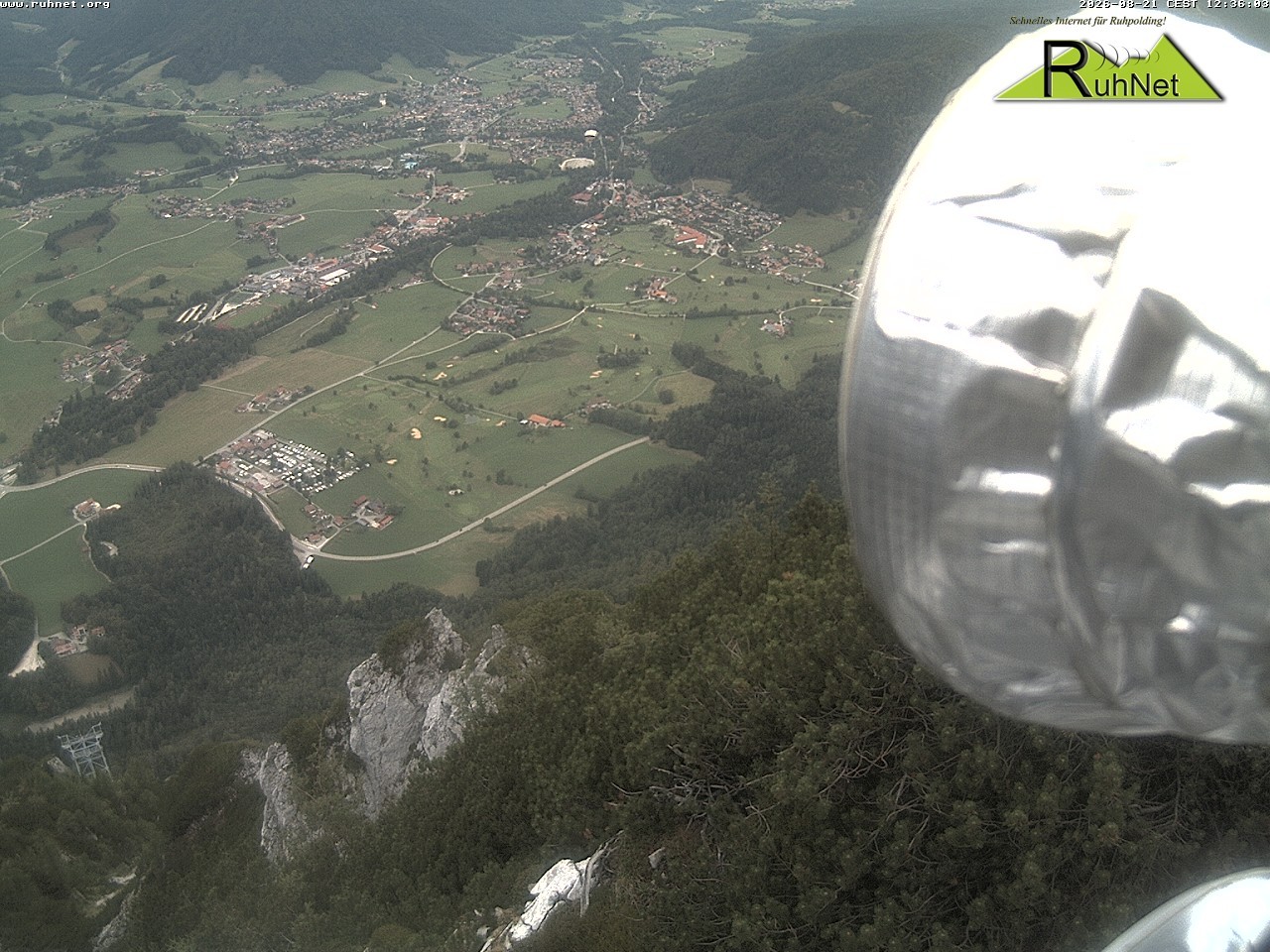 Archiv Foto Webcam Blick auf Ruhpolding