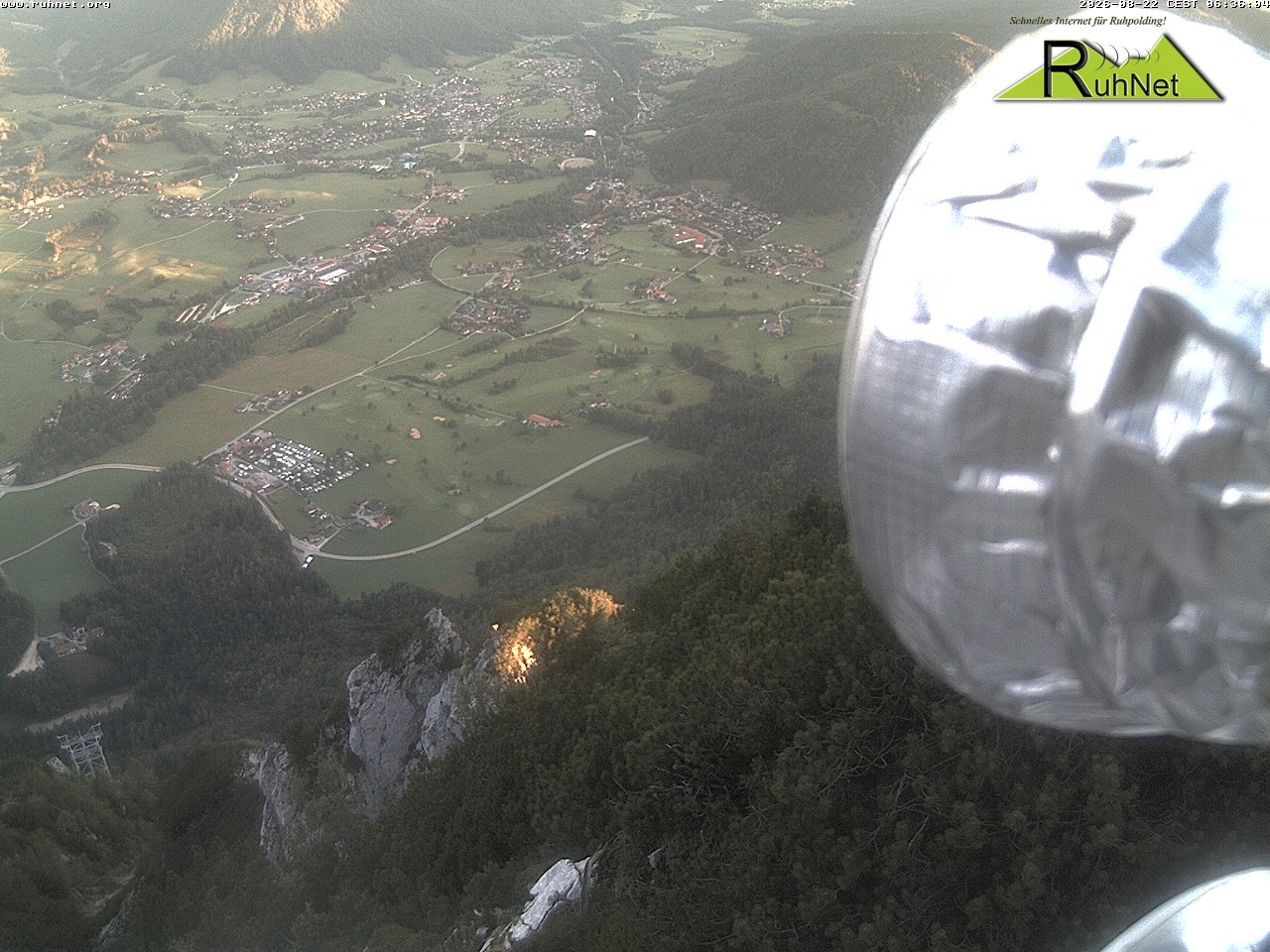 Archiv Foto Webcam Blick auf Ruhpolding
