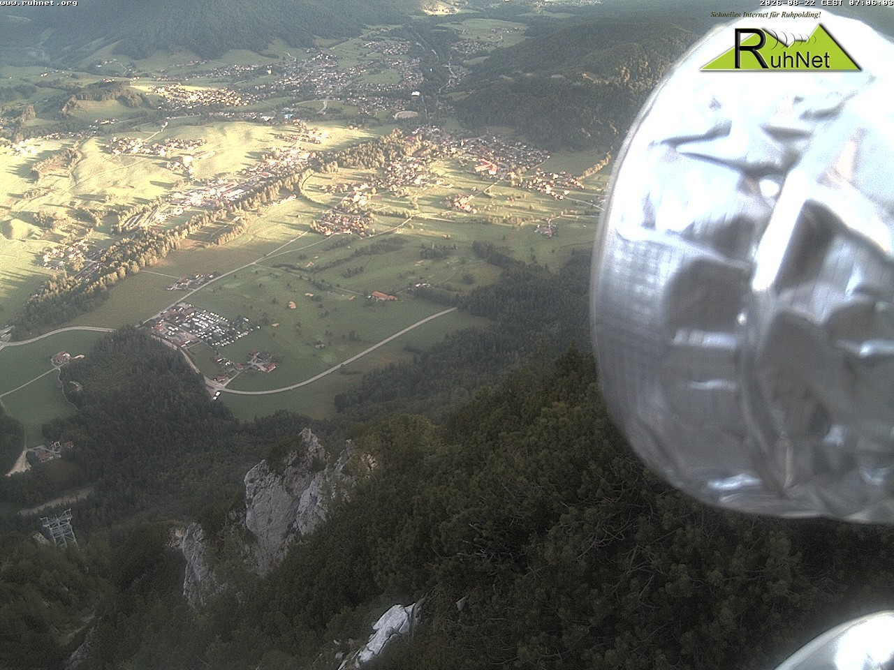 Archiv Foto Webcam Blick auf Ruhpolding