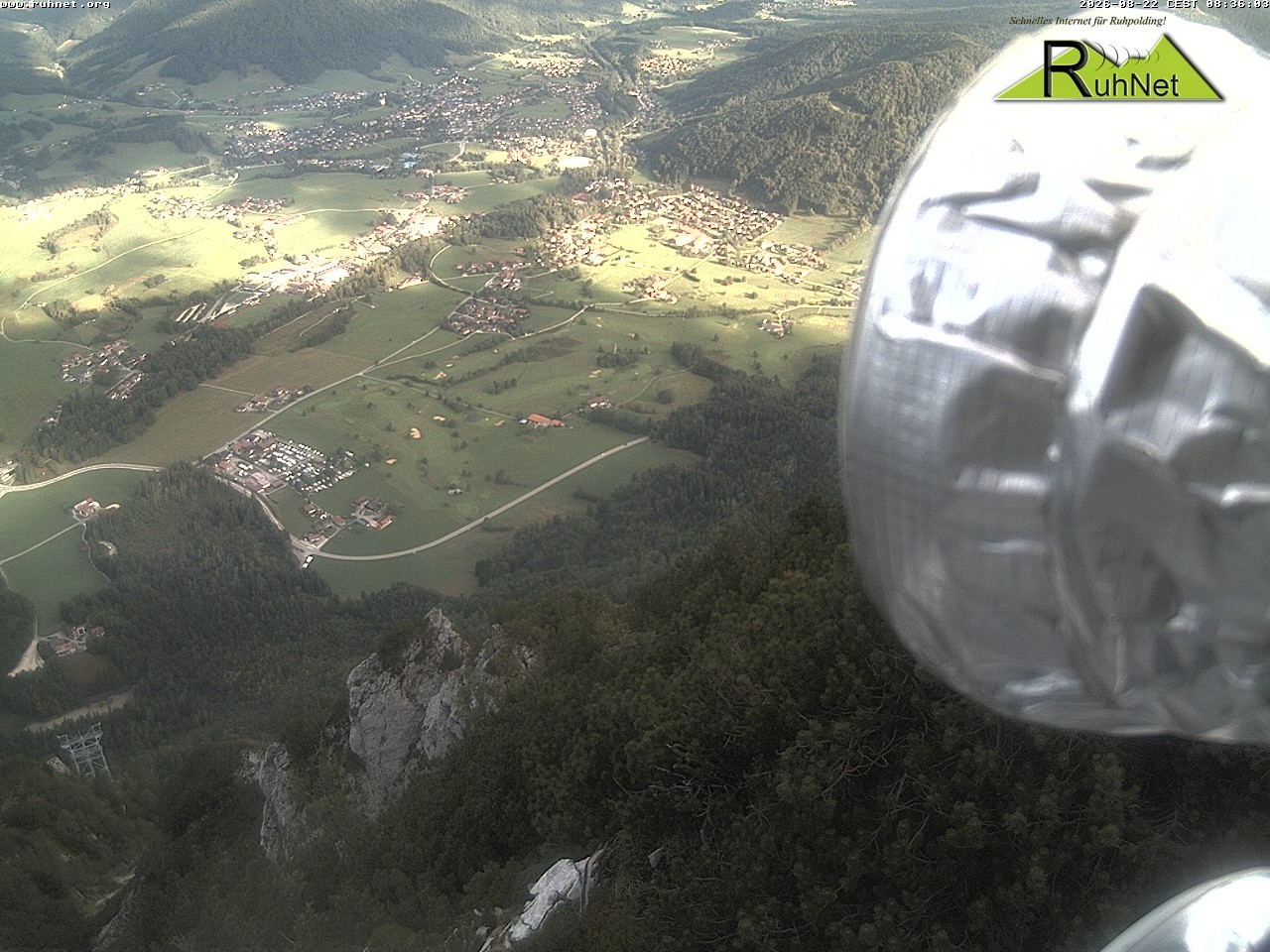 Archiv Foto Webcam Blick auf Ruhpolding