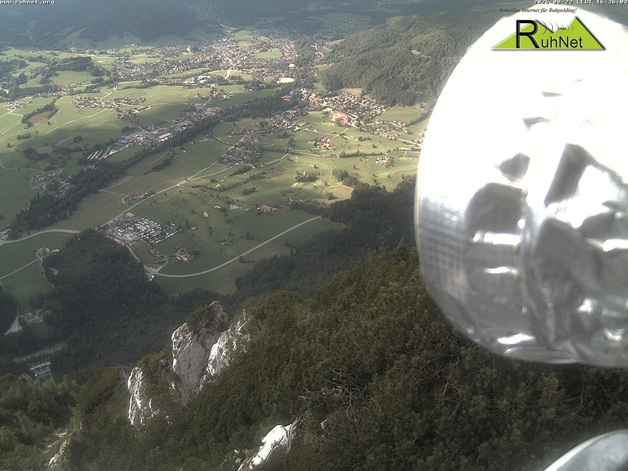 Archiv Foto Webcam Blick auf Ruhpolding