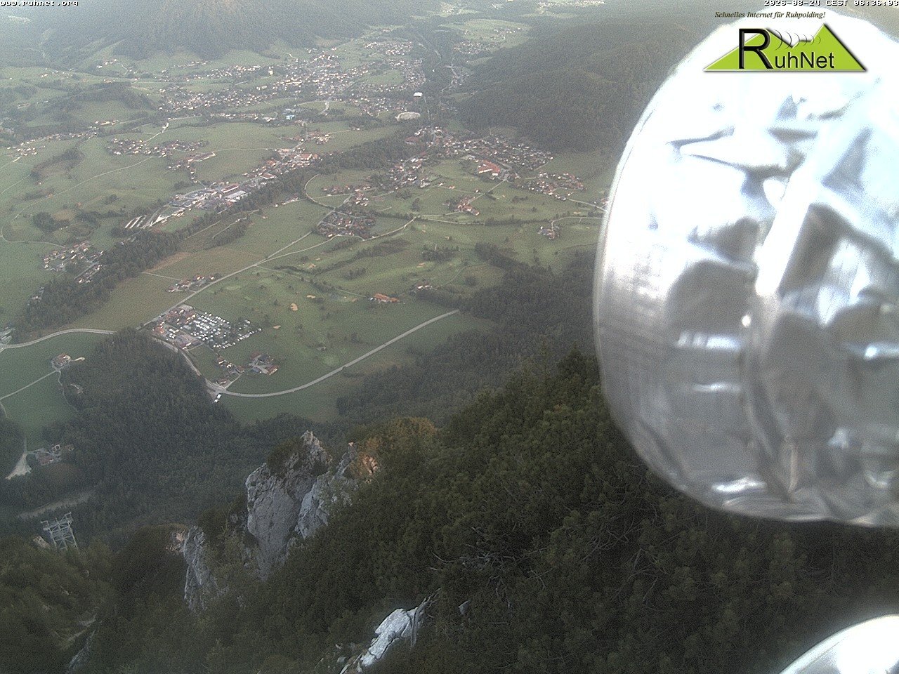 Archiv Foto Webcam Blick auf Ruhpolding
