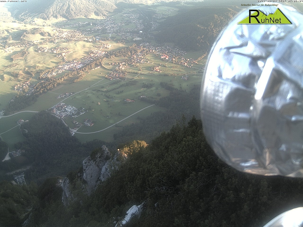 Archiv Foto Webcam Blick auf Ruhpolding