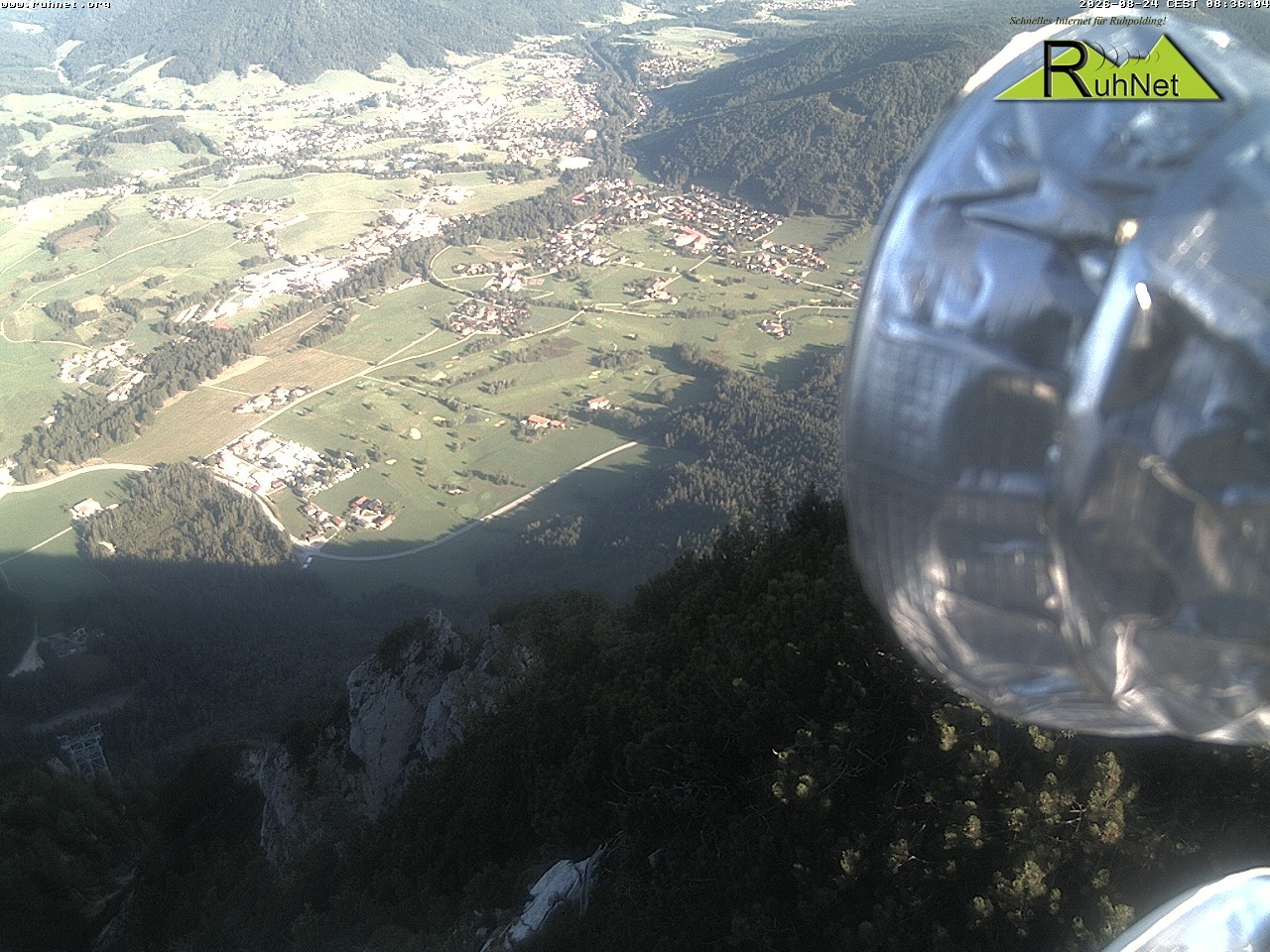 Archiv Foto Webcam Blick auf Ruhpolding
