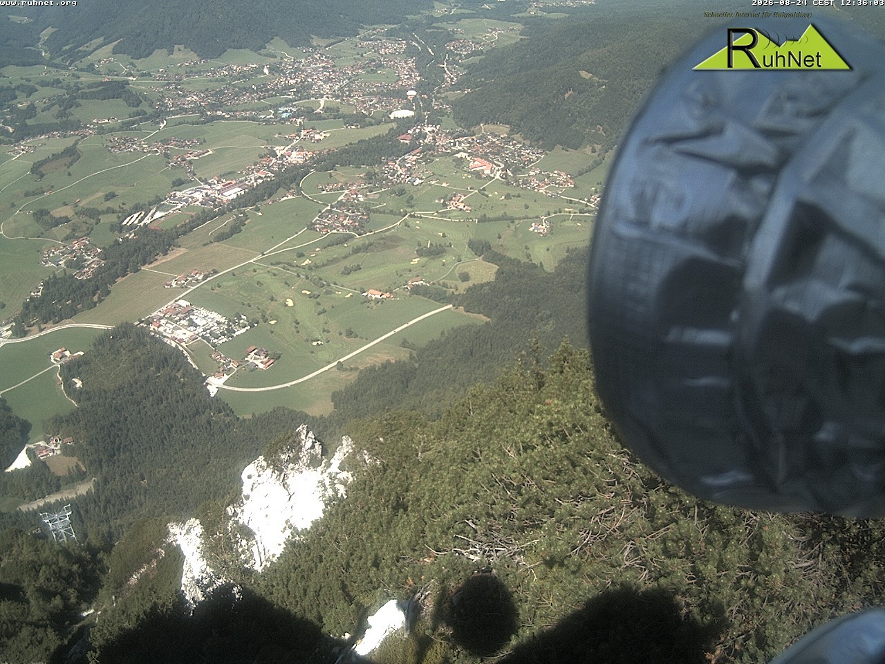 Archiv Foto Webcam Blick auf Ruhpolding
