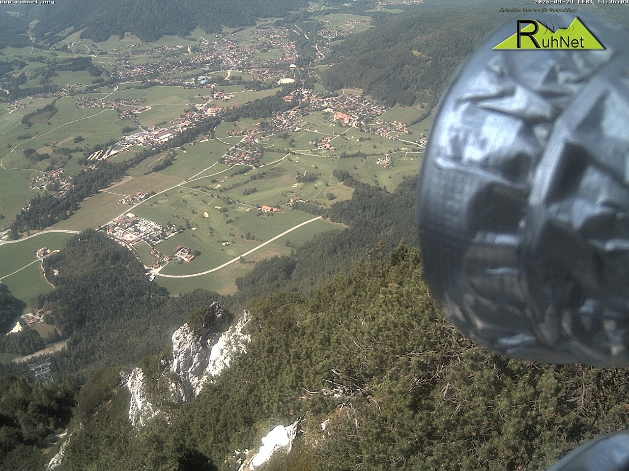 Archiv Foto Webcam Blick auf Ruhpolding