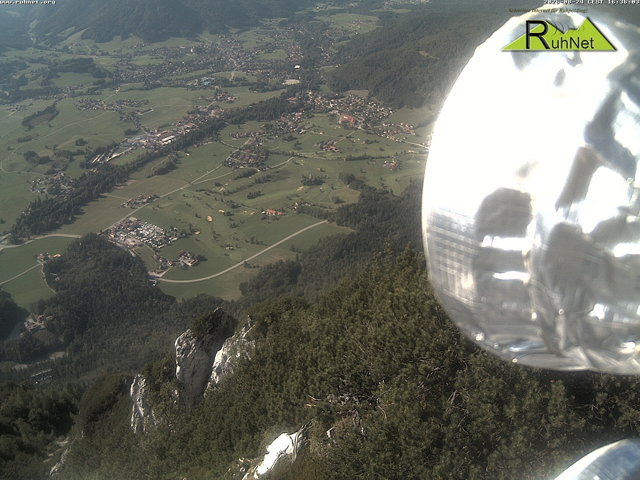 Archiv Foto Webcam Blick auf Ruhpolding