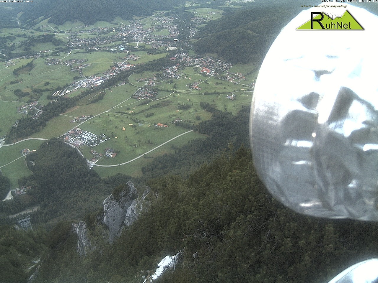 Archiv Foto Webcam Blick auf Ruhpolding