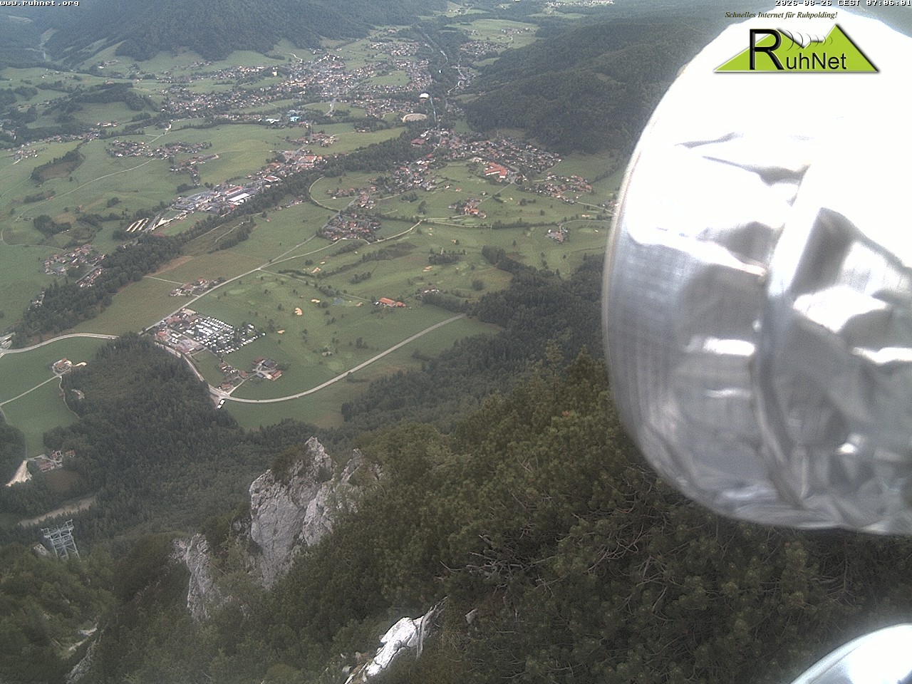 Archiv Foto Webcam Blick auf Ruhpolding