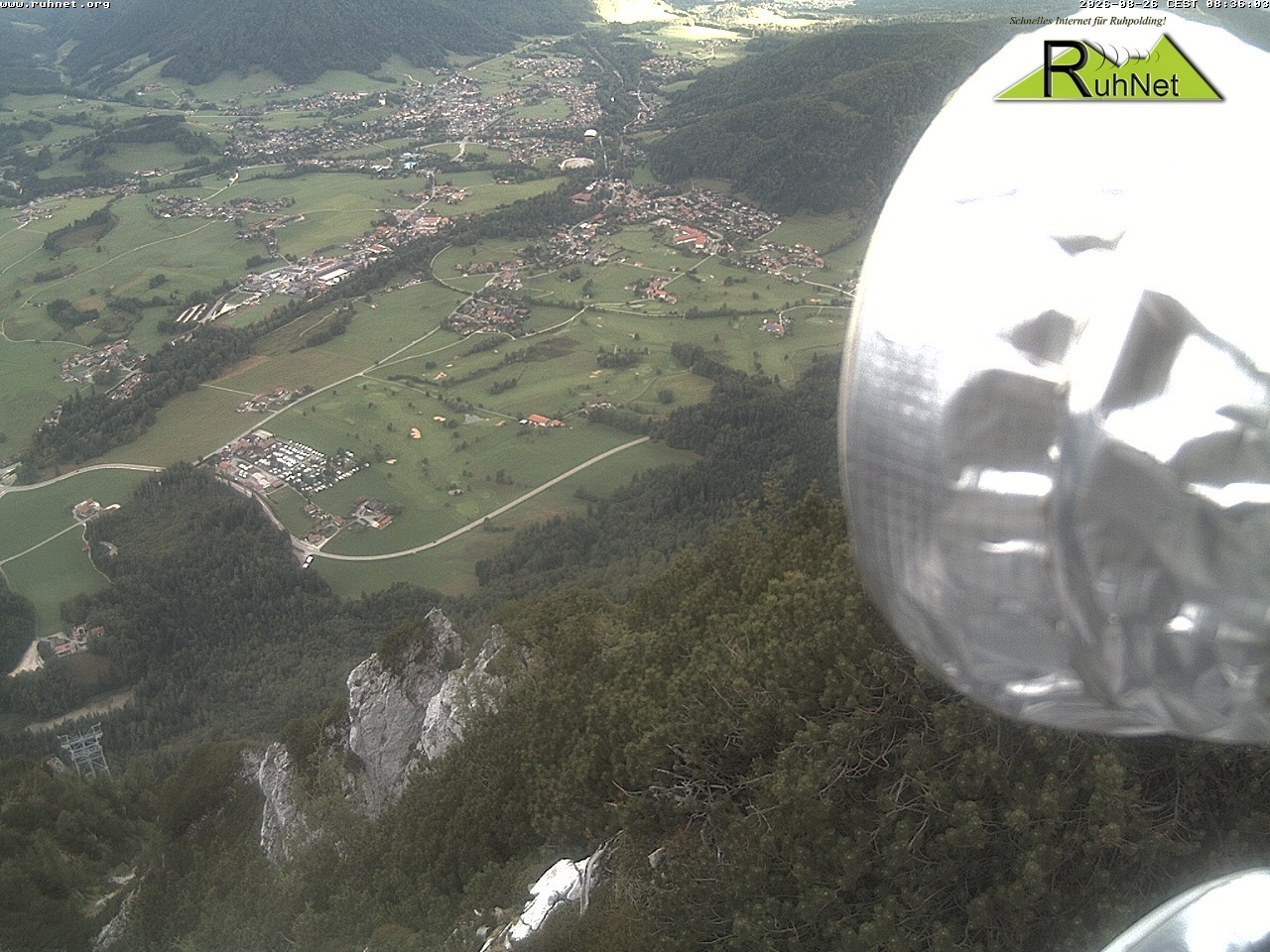 Archiv Foto Webcam Blick auf Ruhpolding