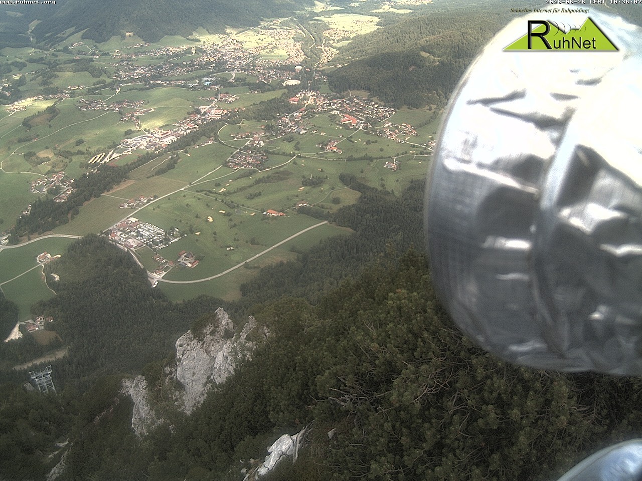 Archiv Foto Webcam Blick auf Ruhpolding