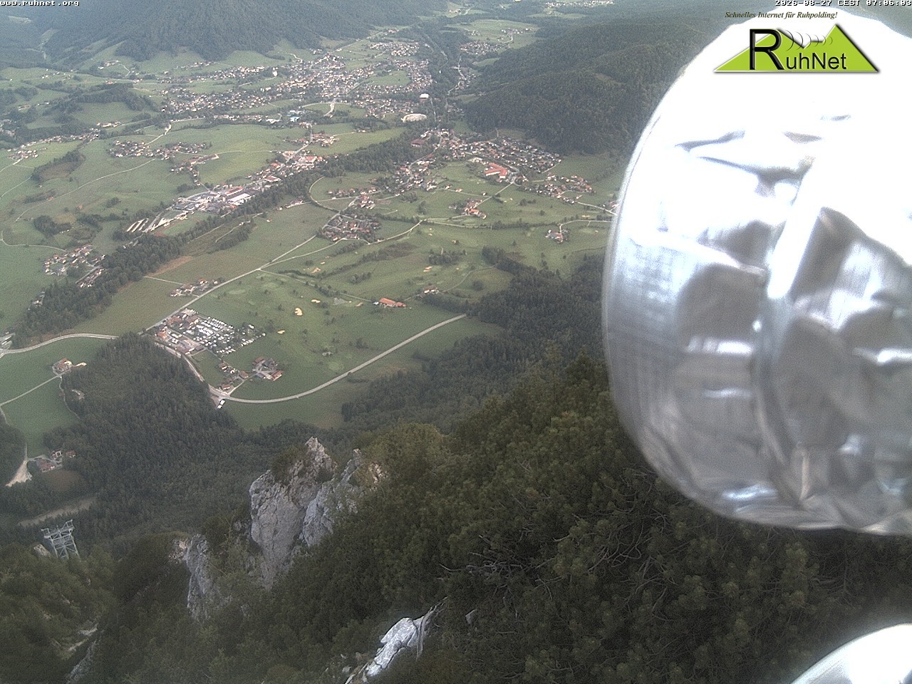 Archiv Foto Webcam Blick auf Ruhpolding