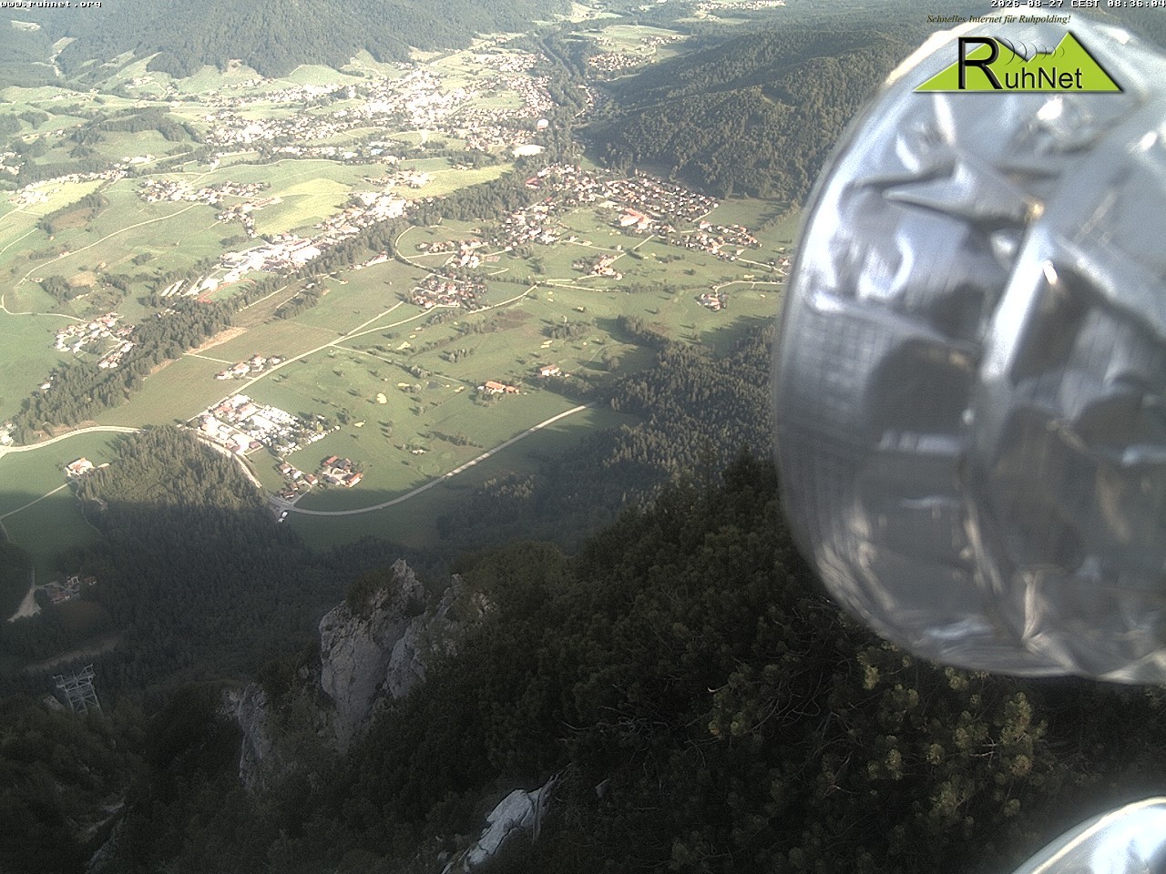 Archiv Foto Webcam Blick auf Ruhpolding