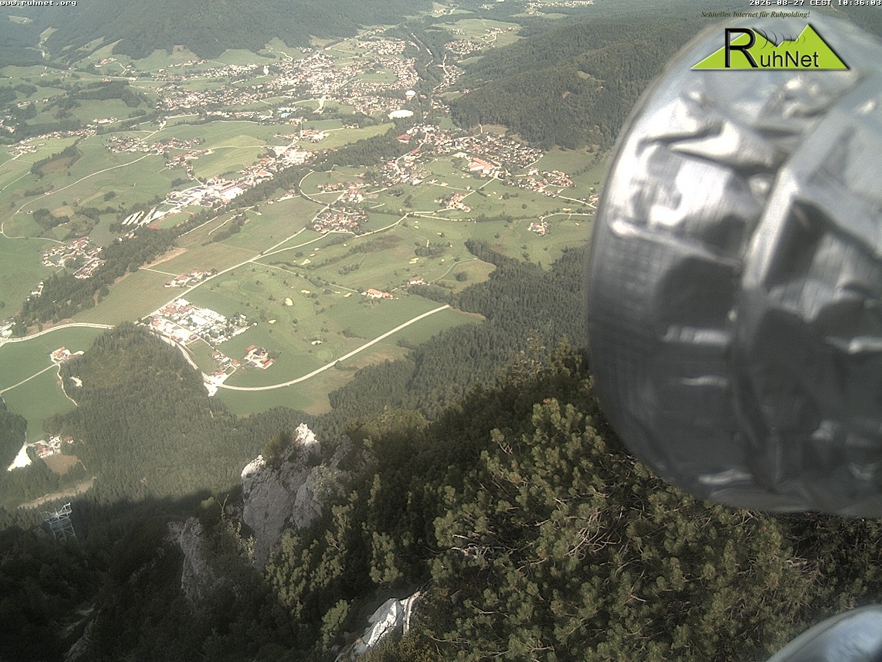 Archiv Foto Webcam Blick auf Ruhpolding