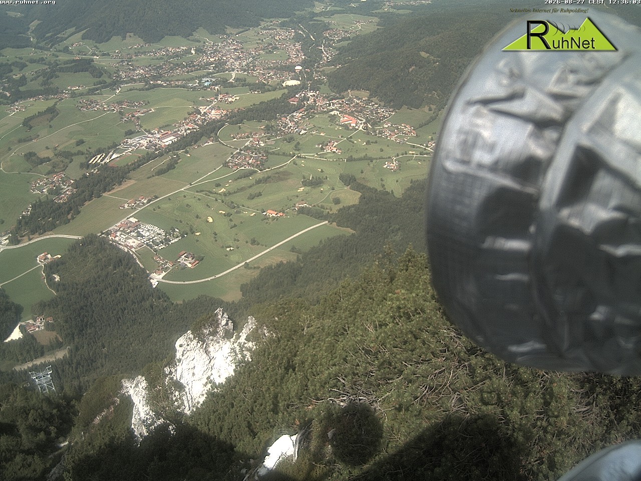 Archiv Foto Webcam Blick auf Ruhpolding