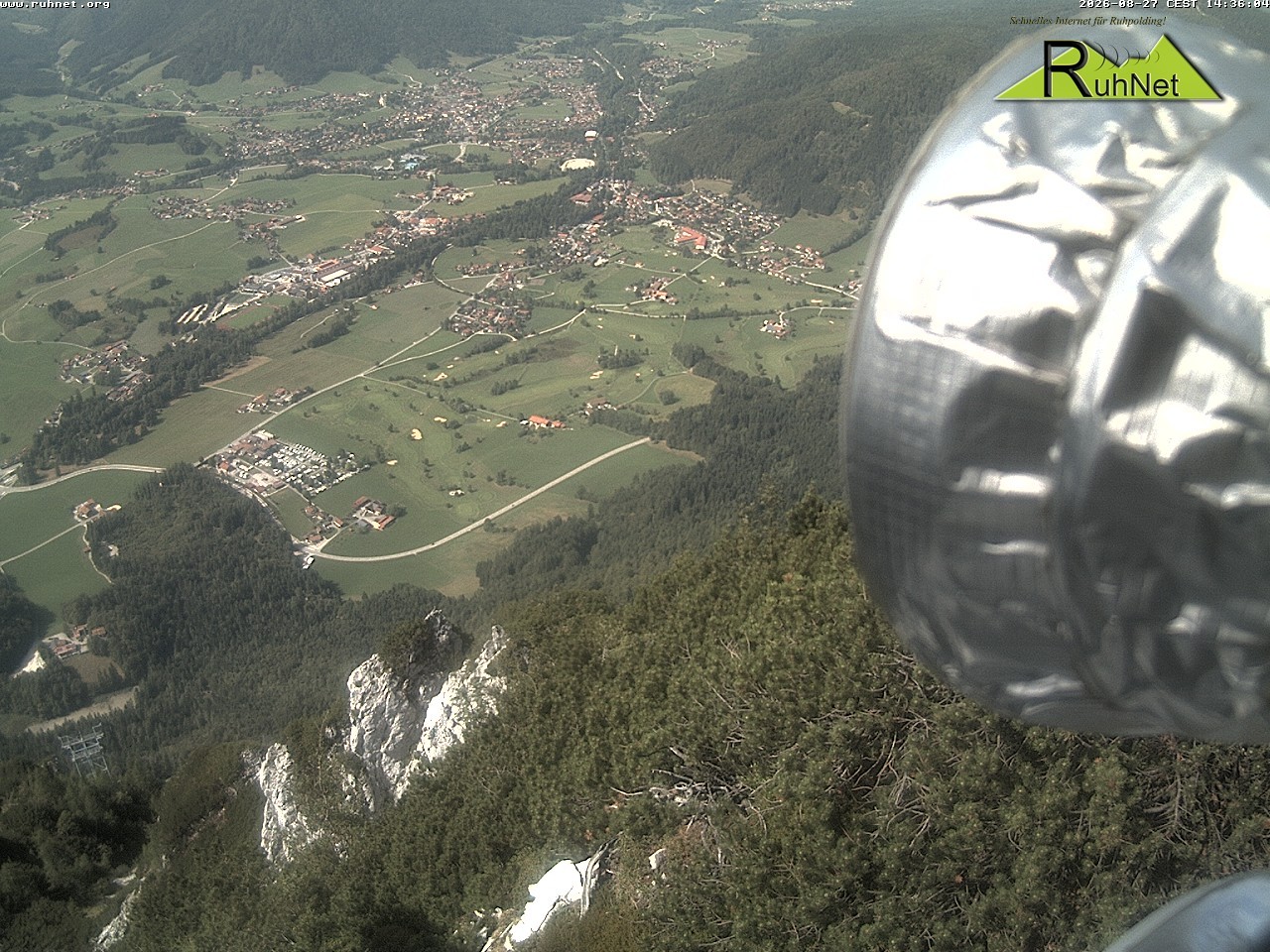 Archiv Foto Webcam Blick auf Ruhpolding