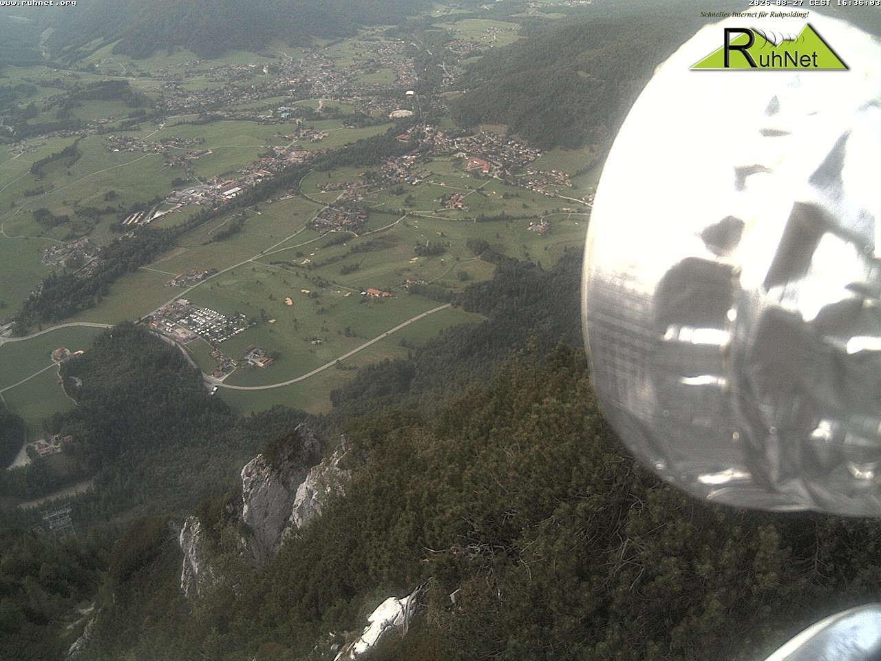 Archiv Foto Webcam Blick auf Ruhpolding