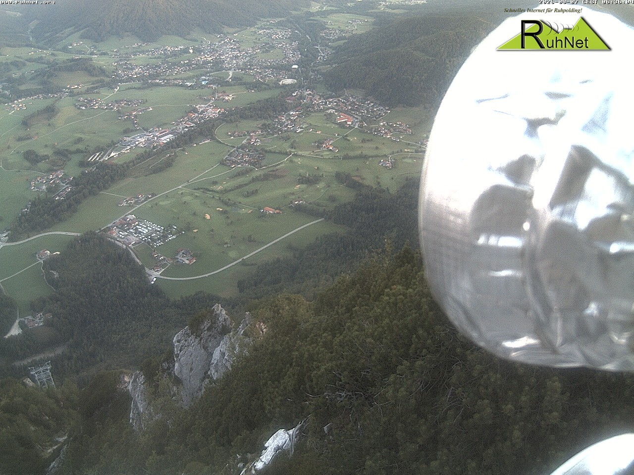 Archiv Foto Webcam Blick auf Ruhpolding