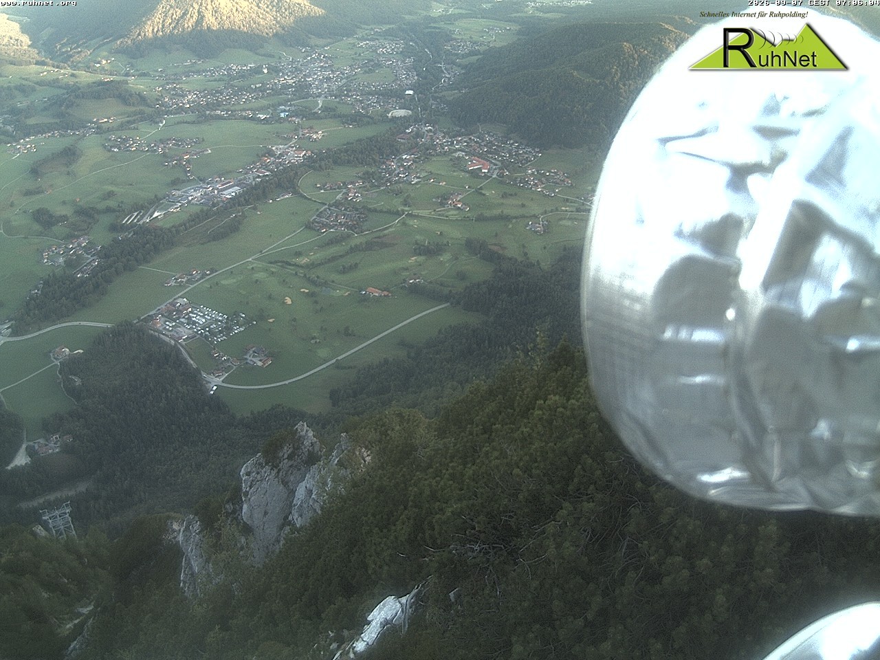 Archiv Foto Webcam Blick auf Ruhpolding