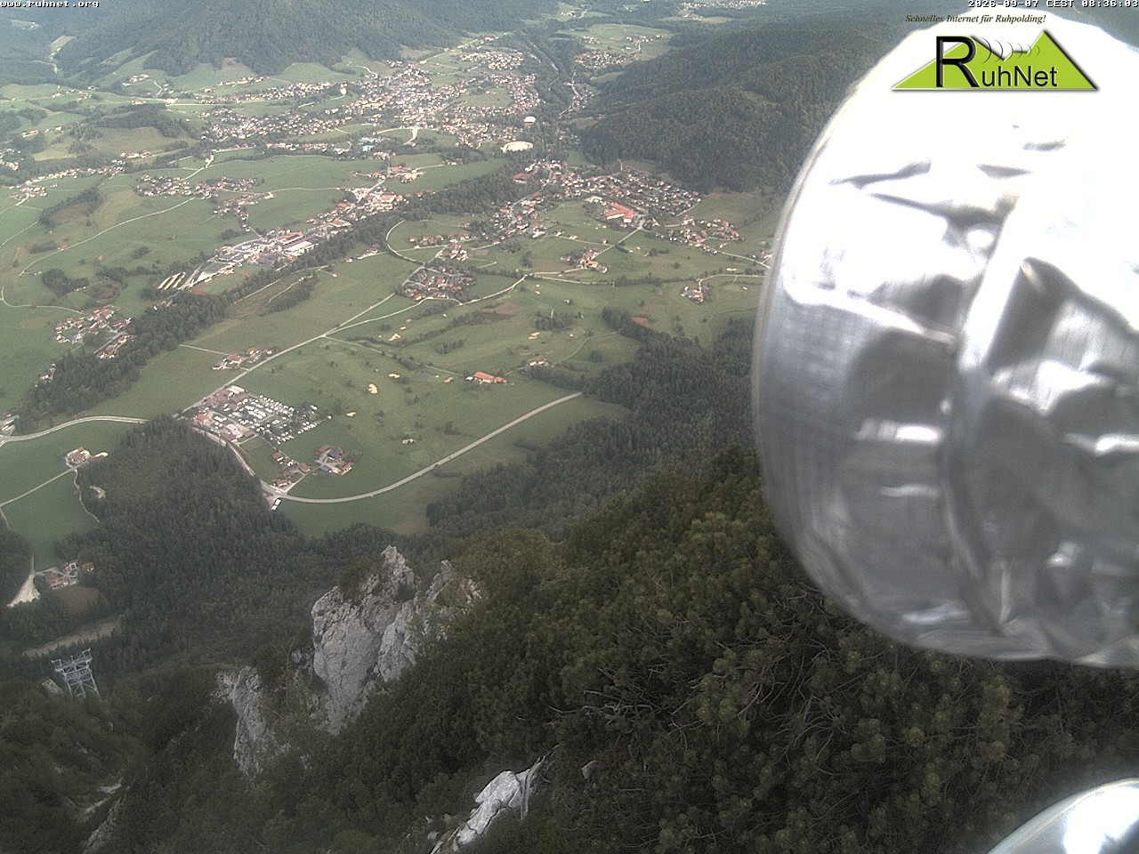 Archiv Foto Webcam Blick auf Ruhpolding