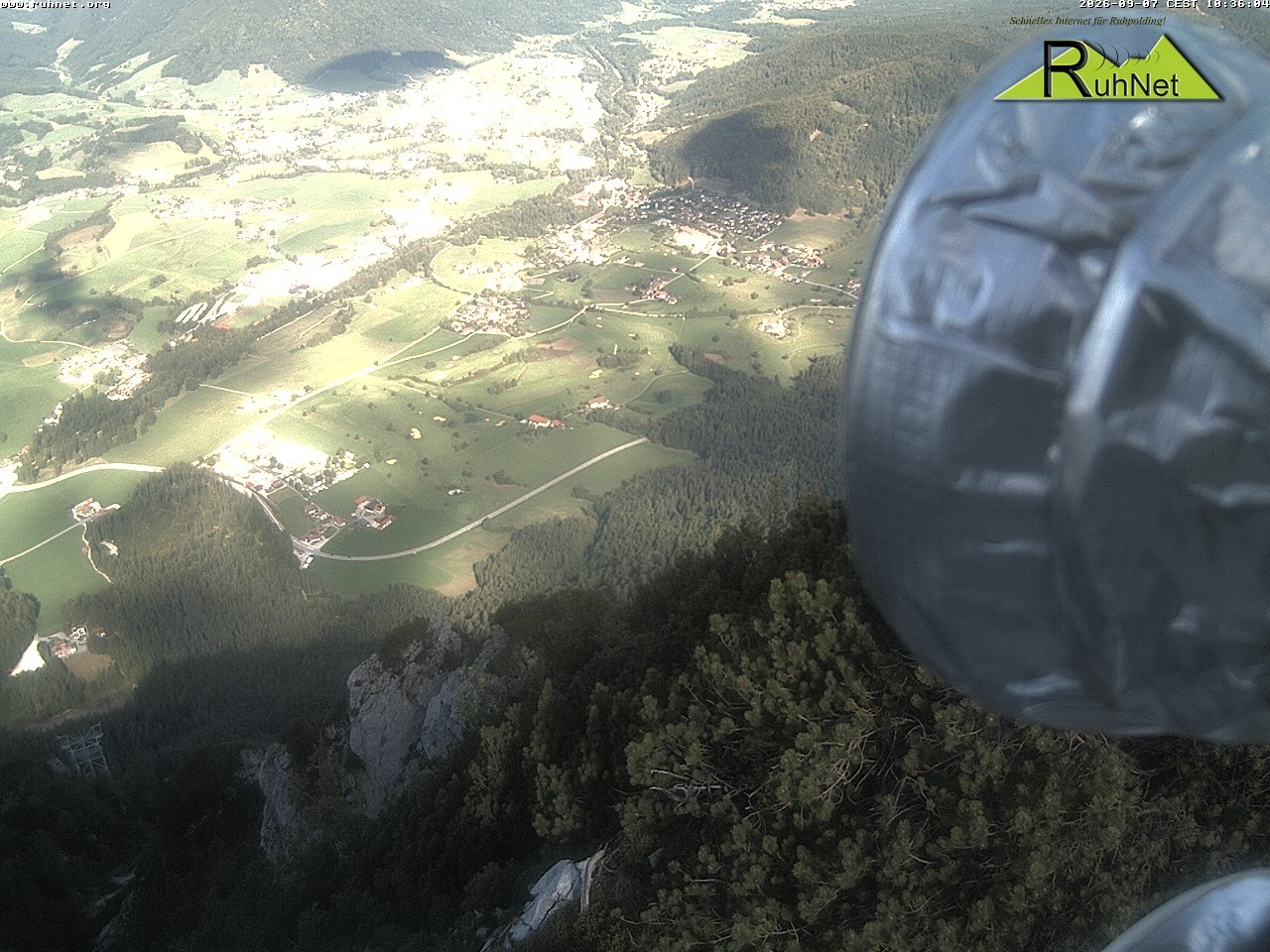 Archiv Foto Webcam Blick auf Ruhpolding