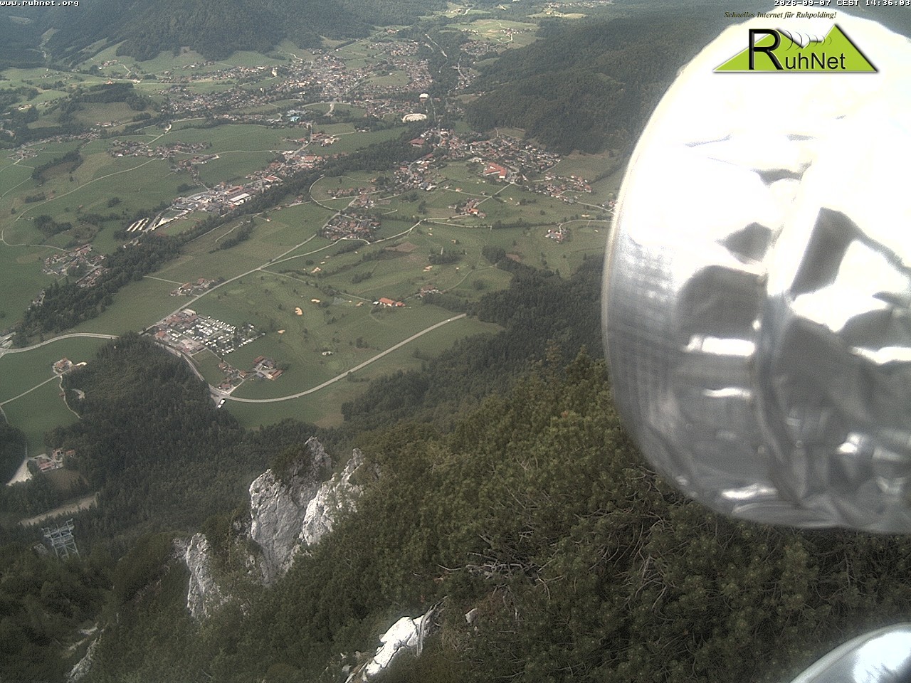 Archiv Foto Webcam Blick auf Ruhpolding