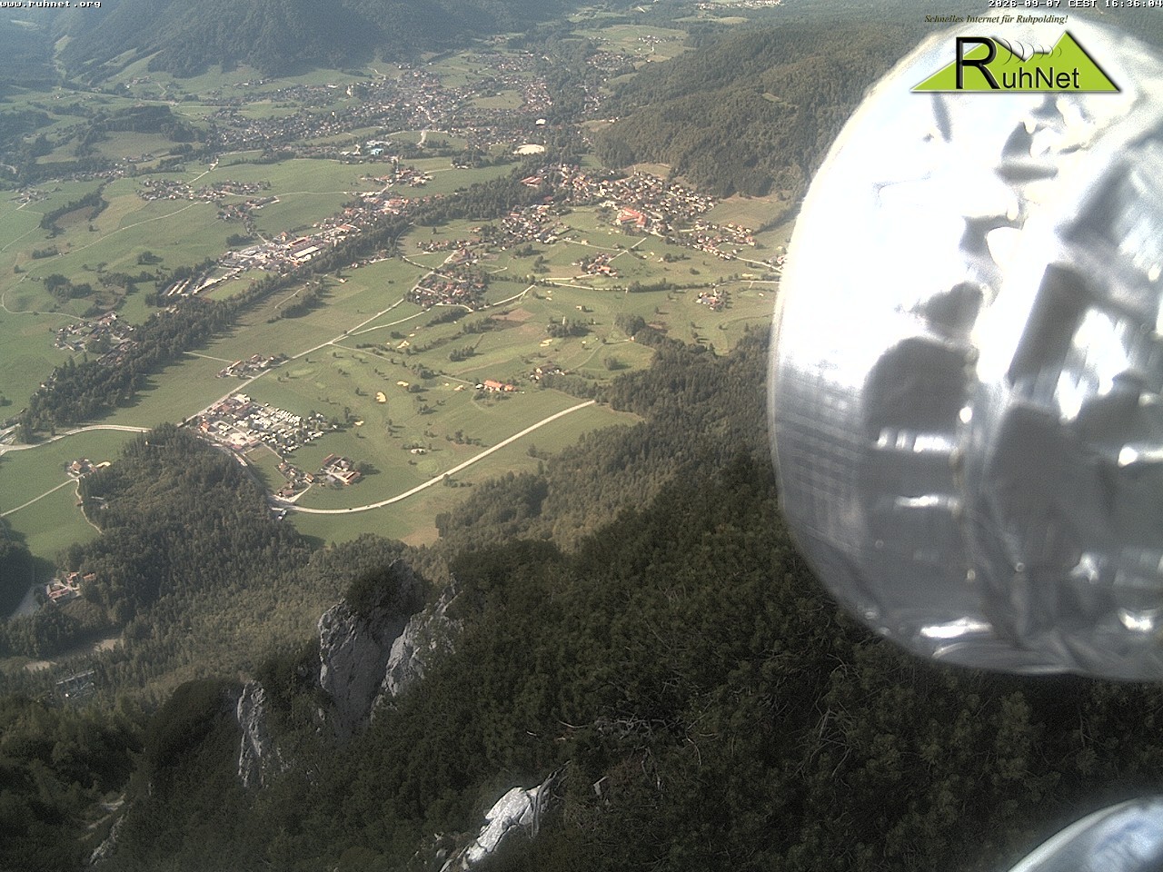 Archiv Foto Webcam Blick auf Ruhpolding