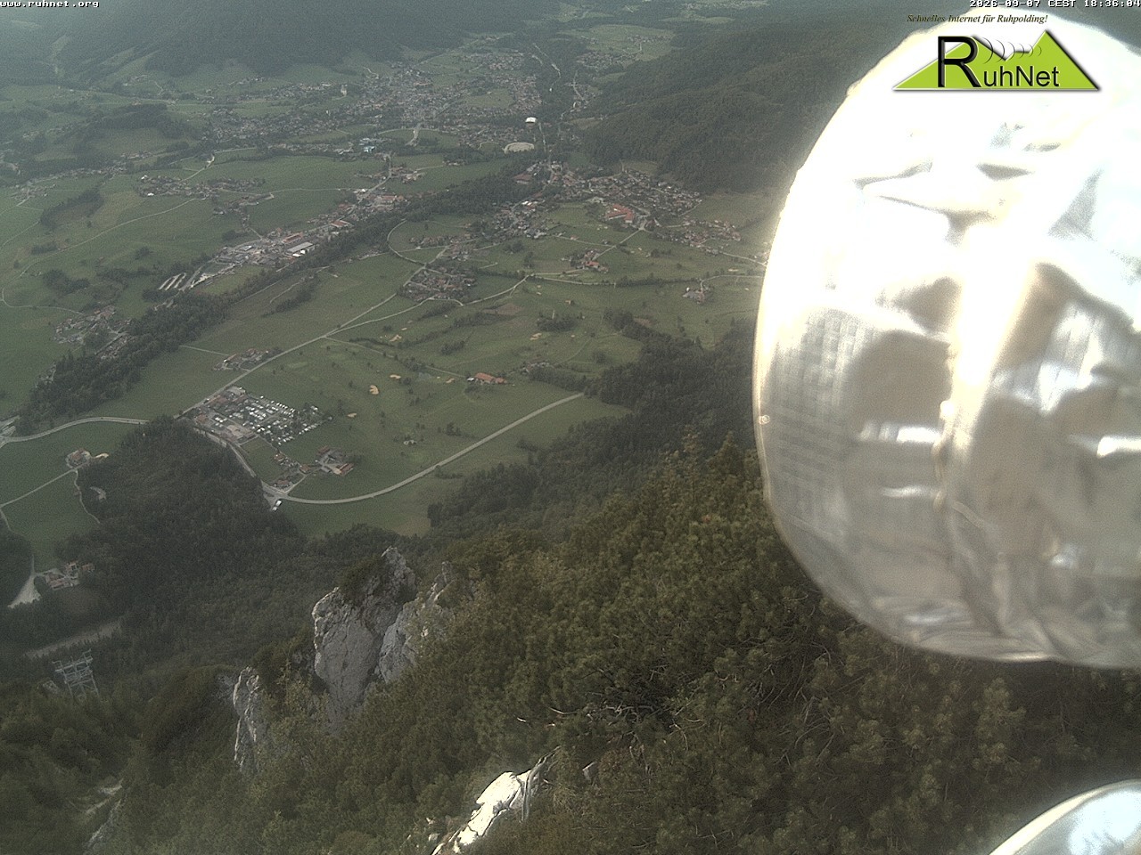 Archiv Foto Webcam Blick auf Ruhpolding