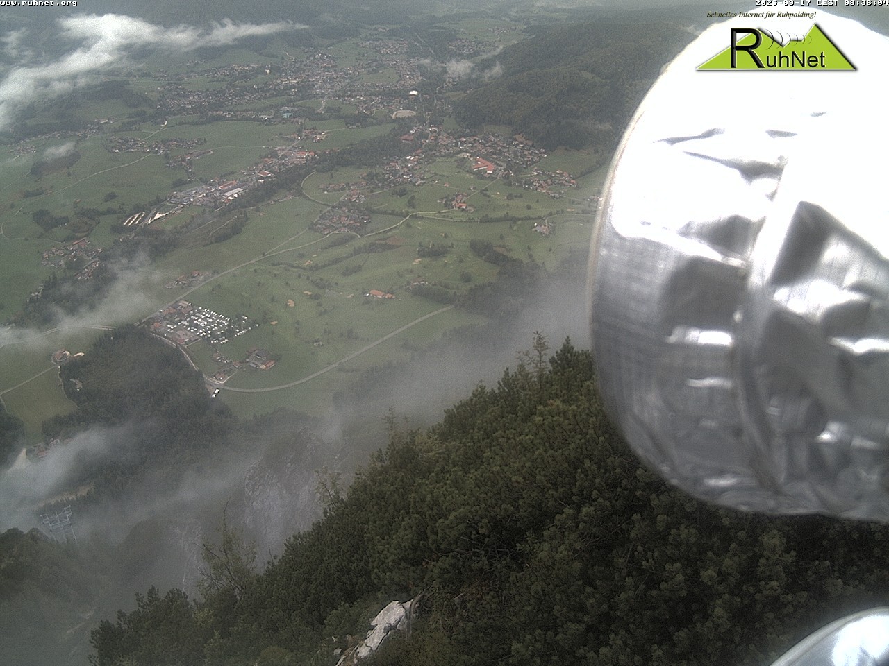 Archiv Foto Webcam Blick auf Ruhpolding