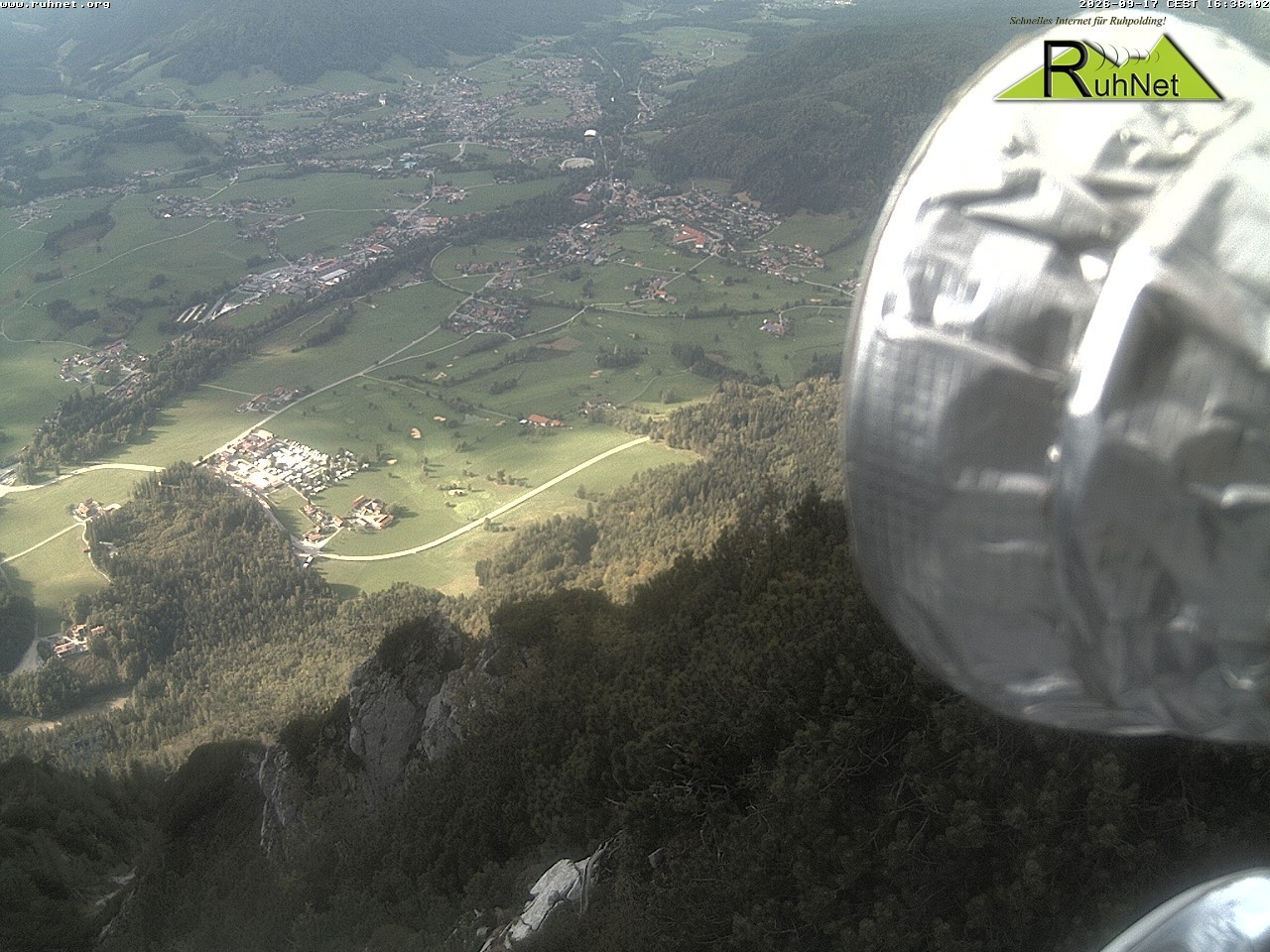 Archiv Foto Webcam Blick auf Ruhpolding