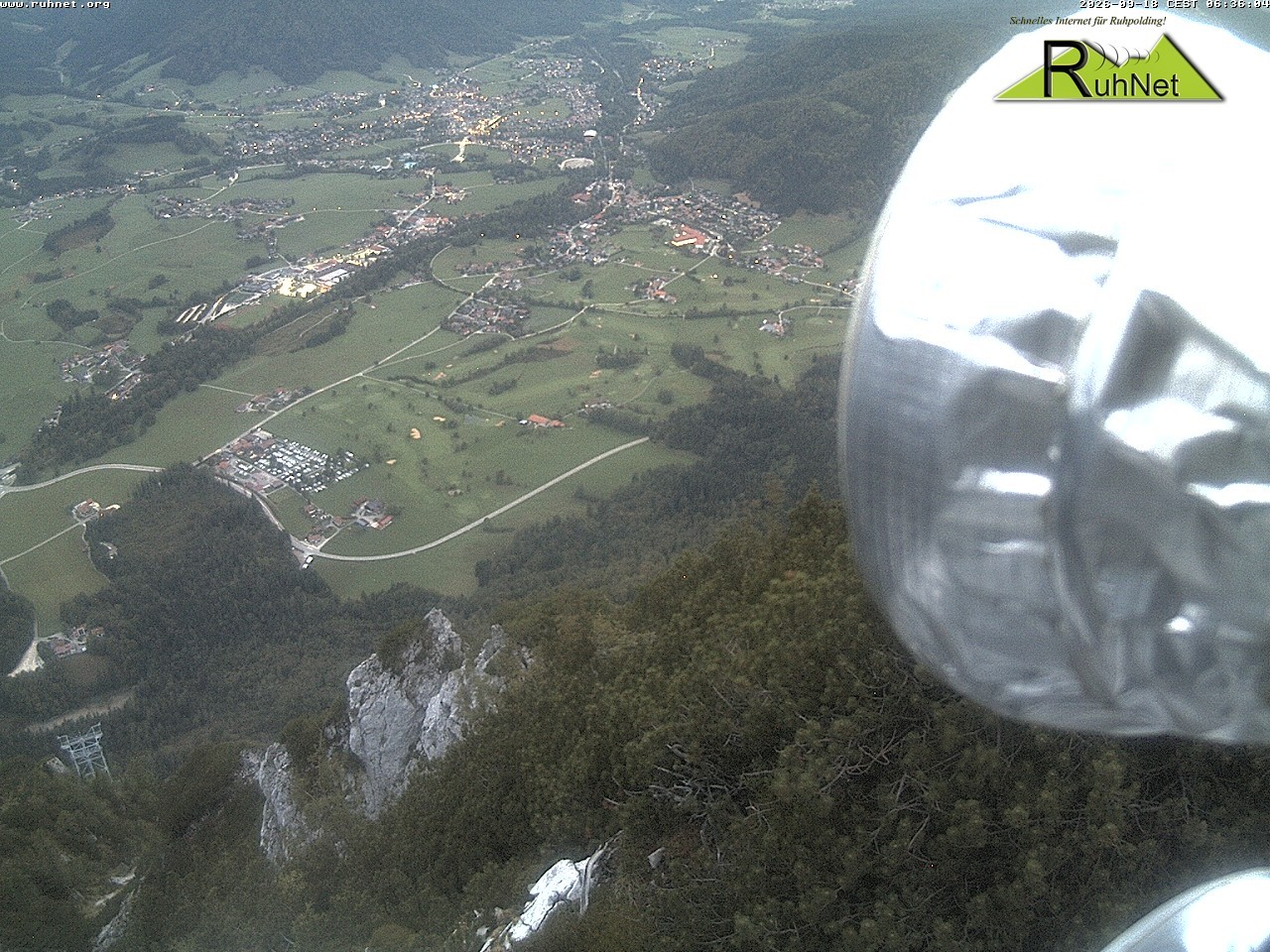 Archiv Foto Webcam Blick auf Ruhpolding